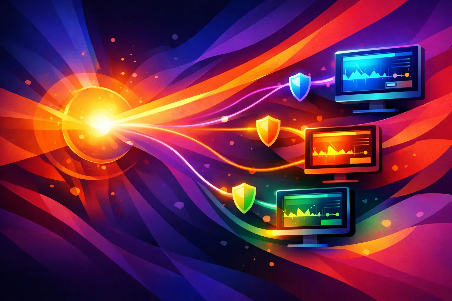 Broadcast Input to Multiple Terminals Safely
